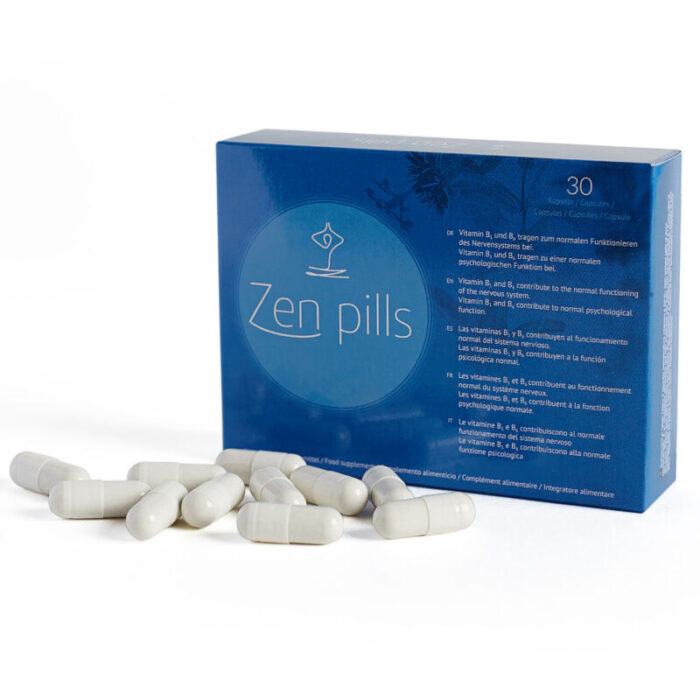 500 COSMETICS - ZEN PILLS CAPSULAS RELAJACION Y REDUCCION ANSIEDAD - CandyHot - Foto 1