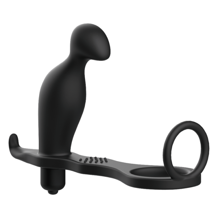 ADDICTED TOYS - PLUG ANAL CON ANILLO SILICONA NEGRO 12 CM - CandyHot - Foto 4