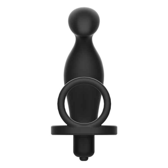 ADDICTED TOYS - PLUG ANAL CON ANILLO SILICONA NEGRO 12 CM - CandyHot - Foto 5