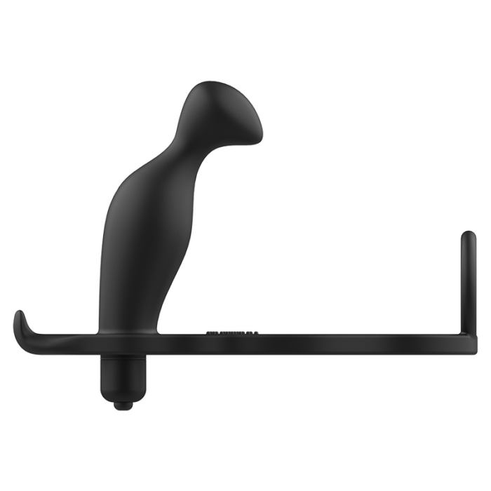 ADDICTED TOYS - PLUG ANAL CON ANILLO SILICONA NEGRO 12 CM - CandyHot - Foto 3