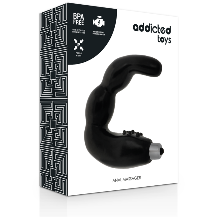 ADDICTED TOYS - PROSTATE ANAL MASSAGER VIBRATION - CandyHot - Foto 3