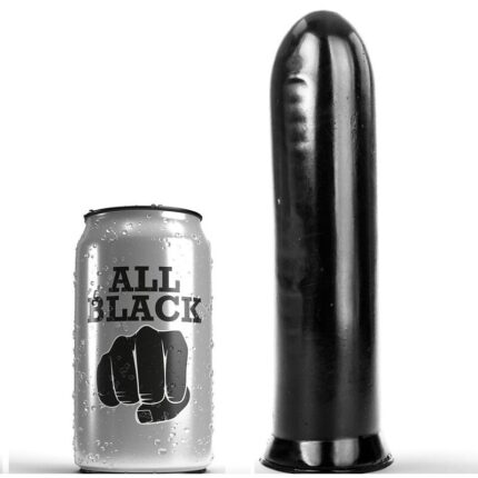 ALL BLACK - DILDO NEGRO 19 CM - CandyHot - Foto 1