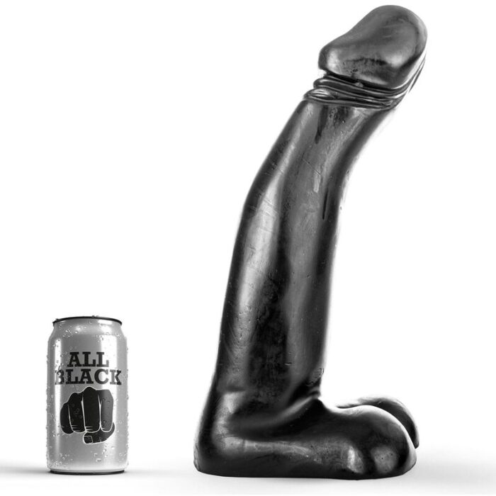 ALL BLACK - DILDO REALISTA NEGRO FISTING 29 CM - CandyHot - Foto 1