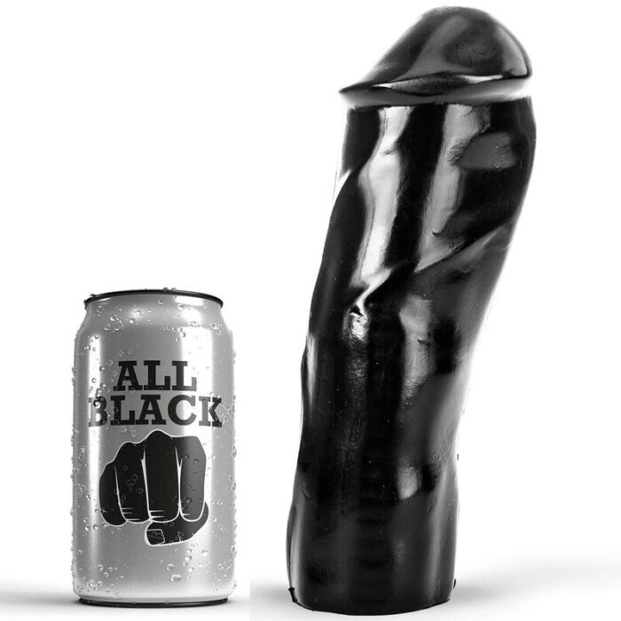 ALL BLACK - DILDO REALÍSTICO 20 CM - CandyHot - Foto 1