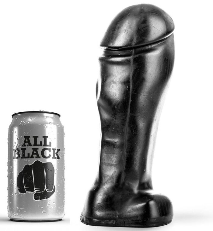 ALL BLACK - DONG 22 CM PUNTA ANCHA - CandyHot - Foto 1