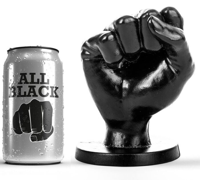 ALL BLACK - FIST ANAL 14 CM - CandyHot - Foto 1
