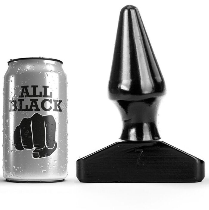 ALL BLACK - PLUG ANAL 16 CM - CandyHot - Foto 1
