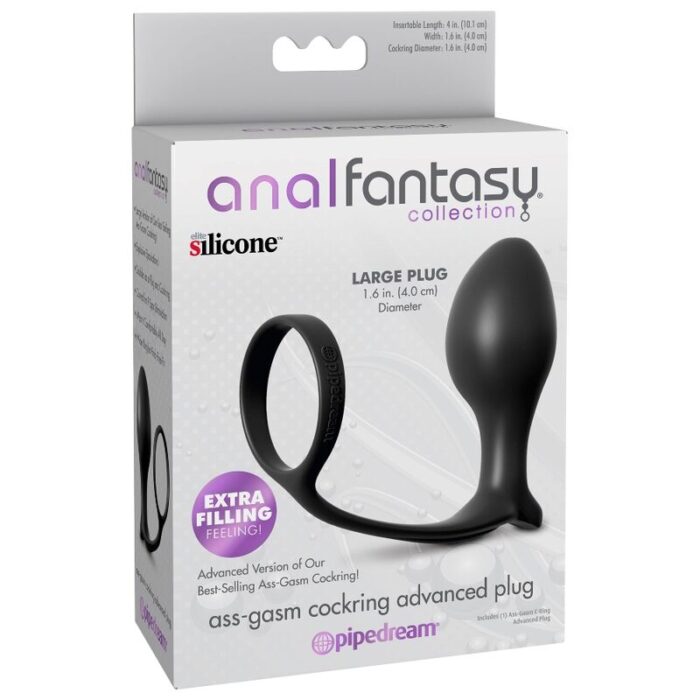 ANAL FANTASY - COLLECTION ASS-GASM ANILLO ADVANCED CON PLUG ANAL - CandyHot - Foto 5