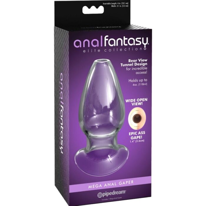 ANAL FANTASY ELITE COLLECTION - DILATADOR ANAL GAPER CRISTAL TALLA L - CandyHot - Foto 3