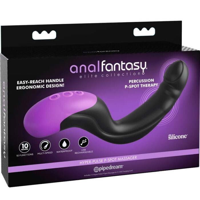 ANAL FANTASY ELITE COLLECTION - MASAJEADOR ANAL HYPER-PULSE PUNTO P - CandyHot - Foto 4
