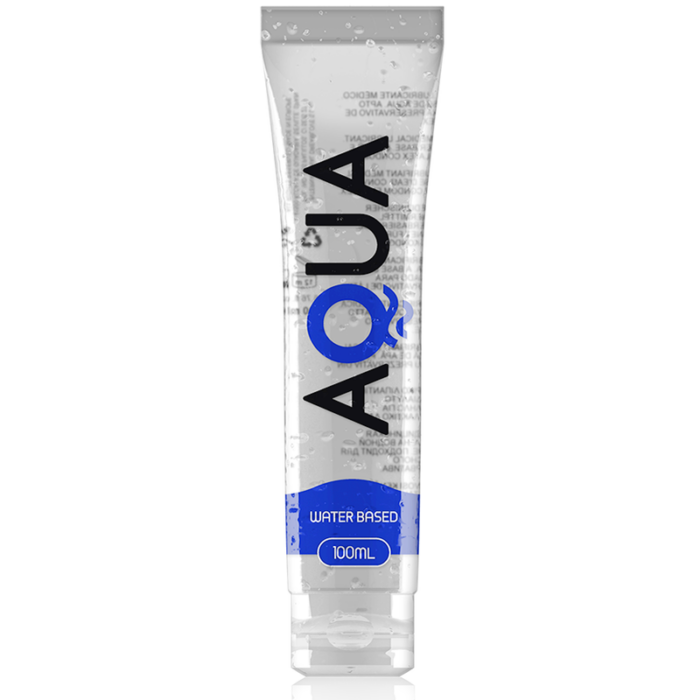 AQUA QUALITY - LUBRICANTE BASE DE AGUA 100 ML - CandyHot - Foto 1