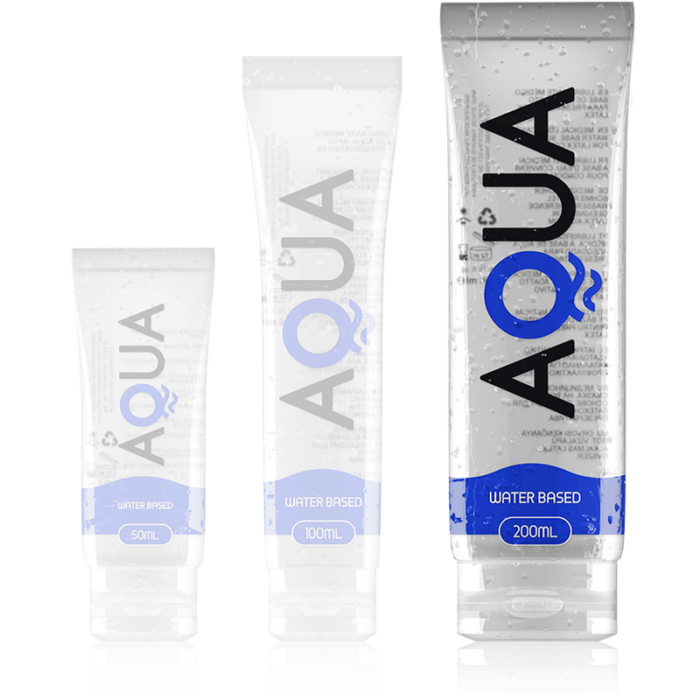 AQUA QUALITY - LUBRICANTE BASE DE AGUA 200 ML - CandyHot - Foto 3