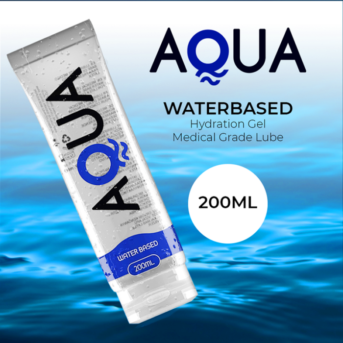 AQUA QUALITY - LUBRICANTE BASE DE AGUA 200 ML - CandyHot - Foto 4