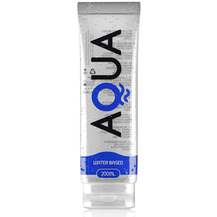 AQUA QUALITY - LUBRICANTE BASE DE AGUA 200 ML - CandyHot - Foto 1