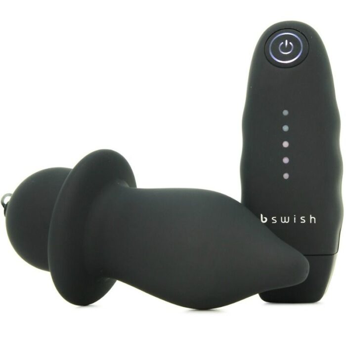 B SWISH - BFILLED CLASSIC VIBRATING PLUG BLACK - CandyHot - Foto 5