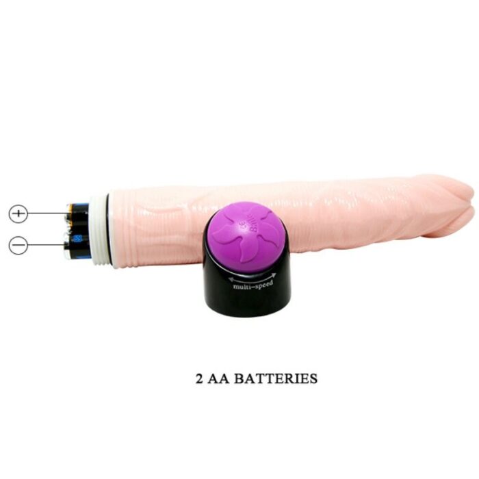 BAILE - ADOUR CLUB VIBRADOR REALÍSTICO 23 CM NATURAL - CandyHot - Foto 2
