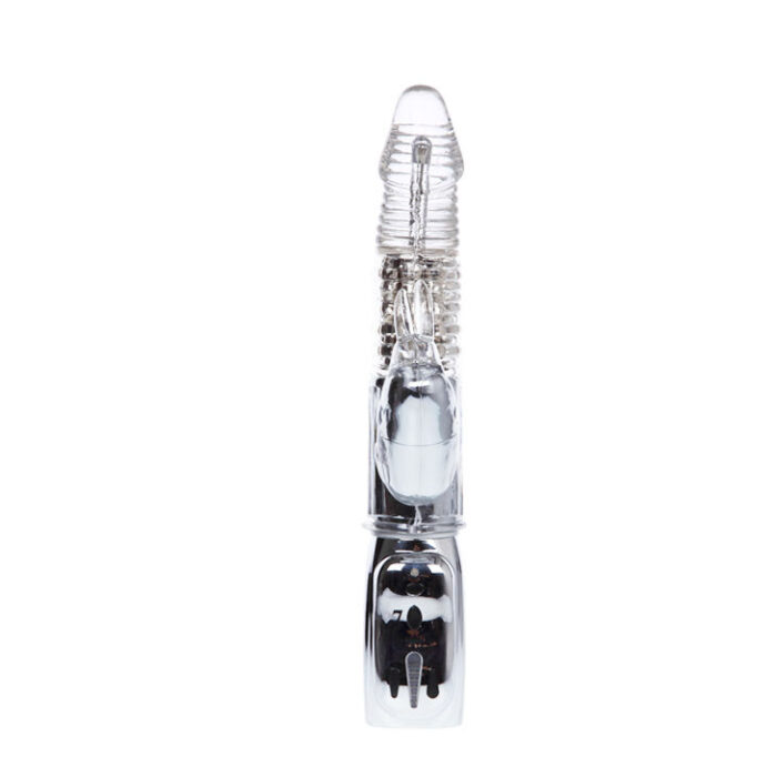 BAILE - AMOUR MISSILE ROTADOR TRANSPARENTE 26.5 CM - CandyHot - Foto 4