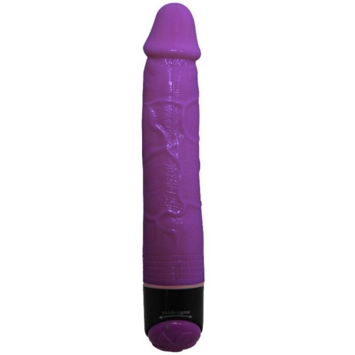 BAILE - COLORFUL SEX VIBRADOR REALÍSTICO LILA 23 CM - CandyHot - Foto 1