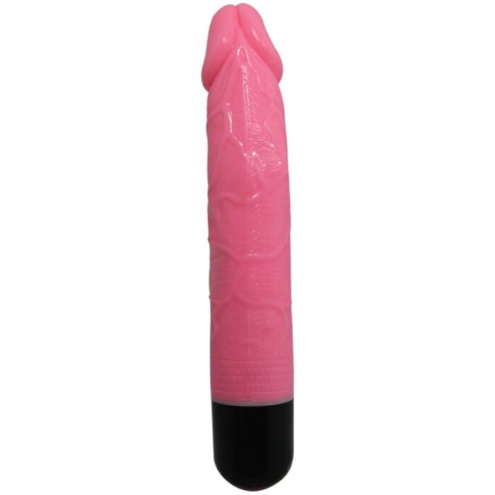BAILE - COLORFUL SEX VIBRADOR REALÍSTICO ROSA 23 CM - CandyHot - Foto 2
