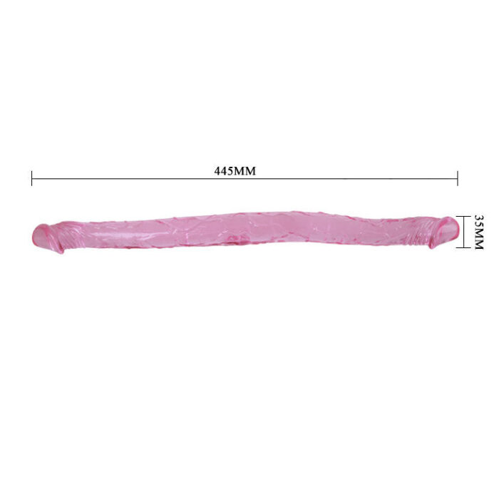 BAILE - DOUBLE DONG LILA 44.5 CM - CandyHot - Foto 4