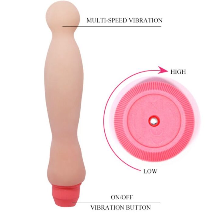 BAILE - FLEXI VIBE SENSUAL SPINE VIBRADOR 22 CM - CandyHot - Foto 5
