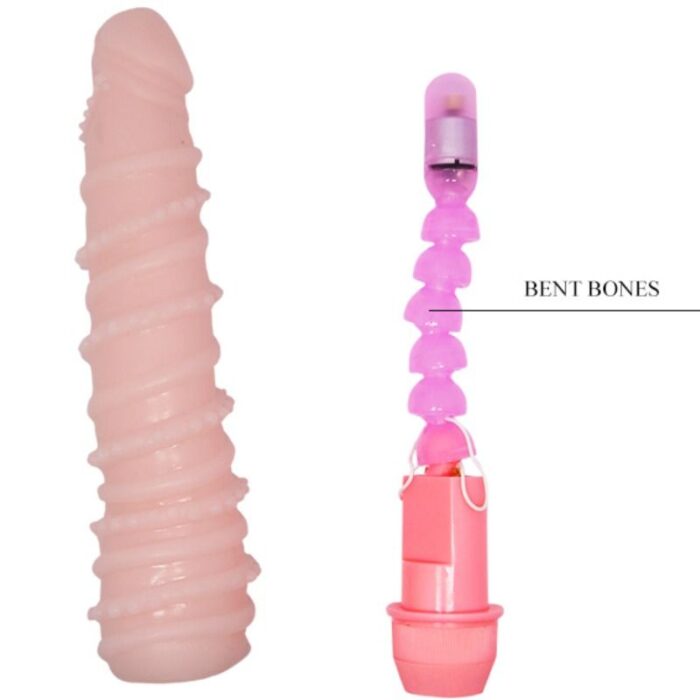 BAILE - FLEXI VIBE SENSUAL VIBRADOR ESPIRAL 19.5 CM - CandyHot - Foto 4