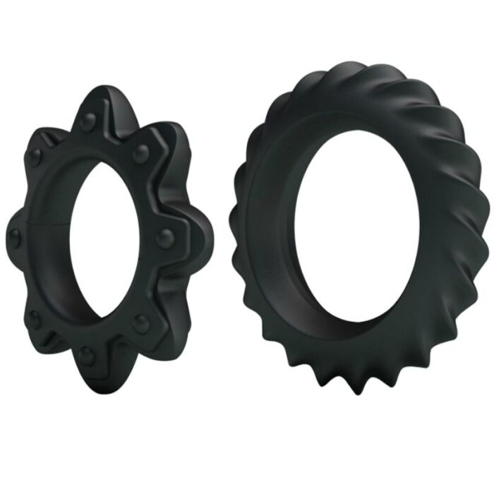 BAILE - KIT 2 ANILLOS SILICONA RING FLOWERING - CandyHot - Foto 2