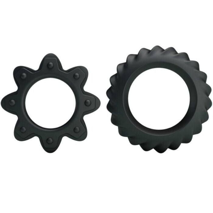 BAILE - KIT 2 ANILLOS SILICONA RING FLOWERING - CandyHot - Foto 1