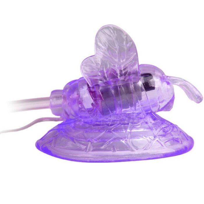 BAILE - MARIPOSA VIBRADORA ESTIMULACION CLITORIS LILA - CandyHot - Foto 4