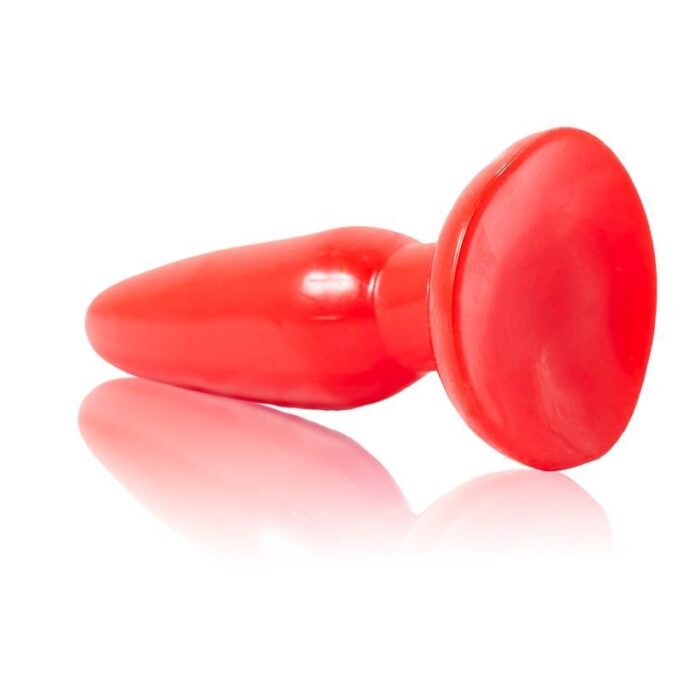 BAILE - PLUG ANAL PEQUEÑO ROJO 15 CM - CandyHot - Foto 3