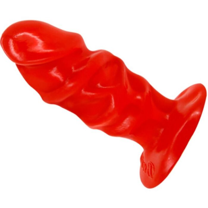 BAILE - PLUG ANAL UNISEX CON VENTOSA ROJO - CandyHot - Foto 4
