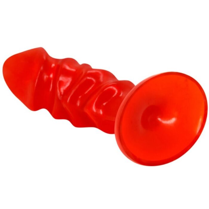 BAILE - PLUG ANAL UNISEX CON VENTOSA ROJO - CandyHot - Foto 5