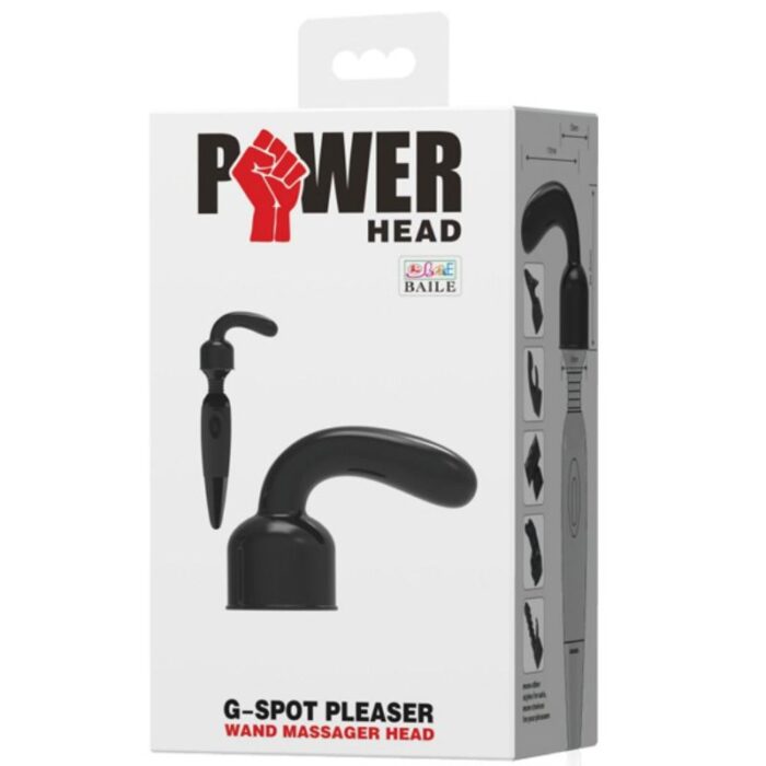 BAILE - POWER HEAD CABEZAL INTERCAMBIABLE PARA MASAJEADORG SPOT PLEASER - CandyHot - Foto 6
