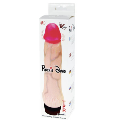 BAILE - ROCKIN DONG PENE CYBER SKIN II - CandyHot - Foto 1
