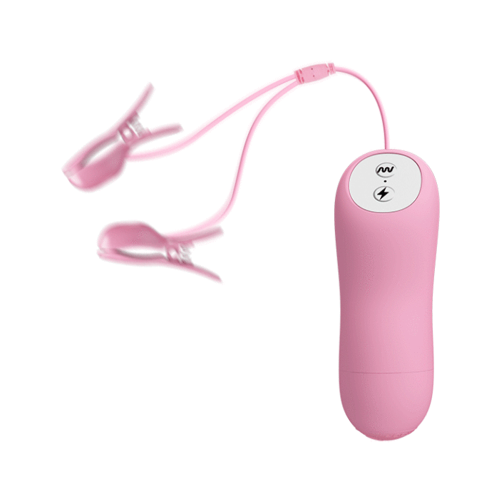 BAILE - ROMANTIC WAVE PINZAS CON VIBRACION Y ELECTROSHOCK - CandyHot - Foto 1