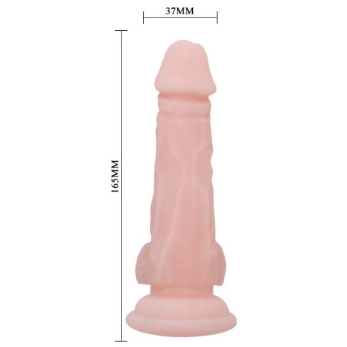BAILE - SUPER DILDO REALÍSTICO NATURAL 16.5 CM - CandyHot - Foto 2