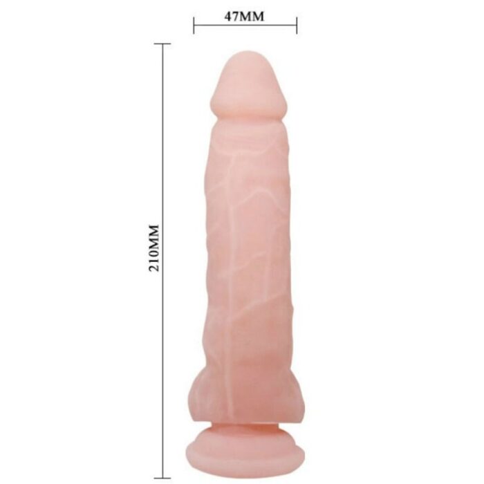 BAILE - SUPER DILDO REALÍSTICO NATURAL 21.5 CM - CandyHot - Foto 4