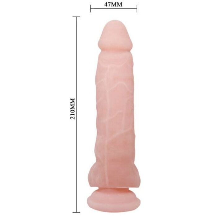 BAILE - SUPER DILDO REALÍSTICO NATURAL - CandyHot - Foto 4