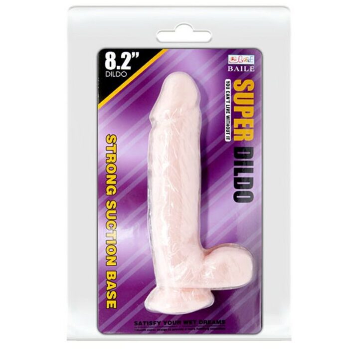 BAILE - SUPER DILDO REALÍSTICO NATURAL - CandyHot - Foto 5
