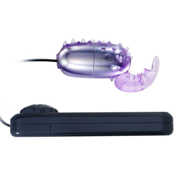 BAILE - SUPER VIBRATOR HUEVO VIBRADOR CON ESTIMULADOR - CandyHot - Foto 5
