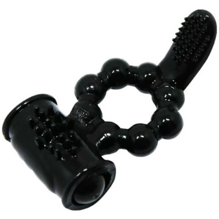 BAILE - SWEET RING ANILLO CON DOBLE ESTIMULADOR - CandyHot - Foto 1
