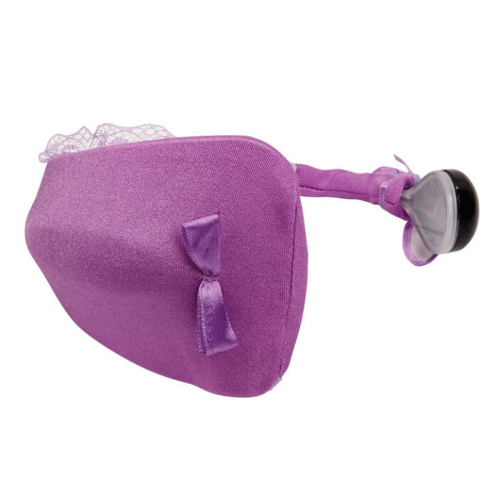 BAILE - TANGA CON VIBRADOR CON CONTROL REMOTO LILA - CandyHot - Foto 3