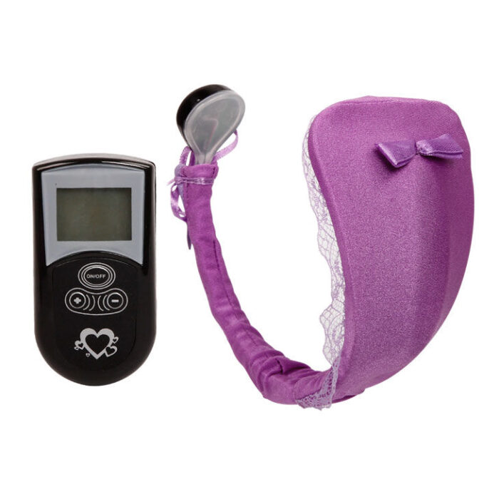 BAILE - TANGA CON VIBRADOR CON CONTROL REMOTO LILA - CandyHot - Foto 1