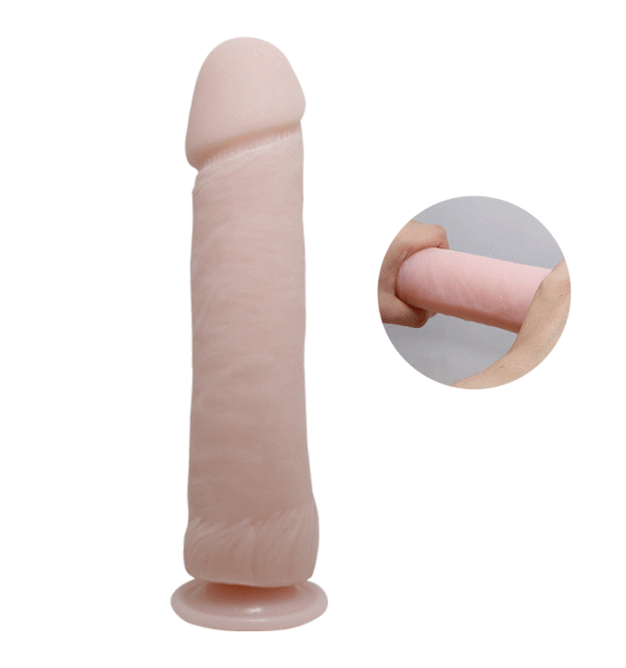 BAILE - THE BIG REALISTICO CON VIBRACION NATURAL 26 CM - CandyHot - Foto 6