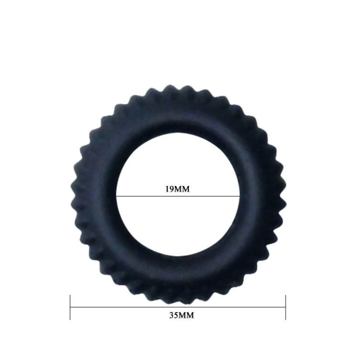 BAILE - TITAN COCKRING BLACK 1.9 CM - CandyHot - Foto 4