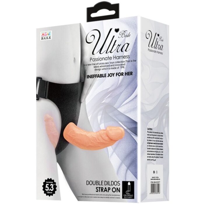BAILE - ULTRA PASSIONATE HARNESS DILDOS DOBLES CON ARNÉS - CandyHot - Foto 4