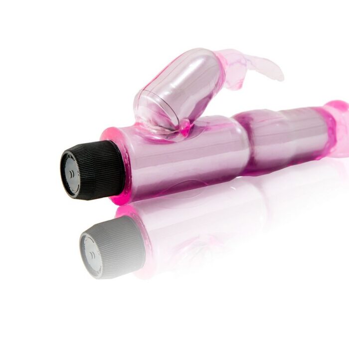 BAILE - VIBRADOR ESTIMULADOR ROSA REGULABLE - CandyHot - Foto 2