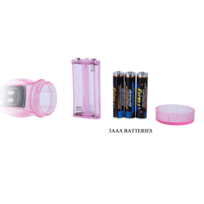 BAILE - VIBRADOR FLEXIBLE CON ESTIMULADOR ANAL - CandyHot - Foto 6