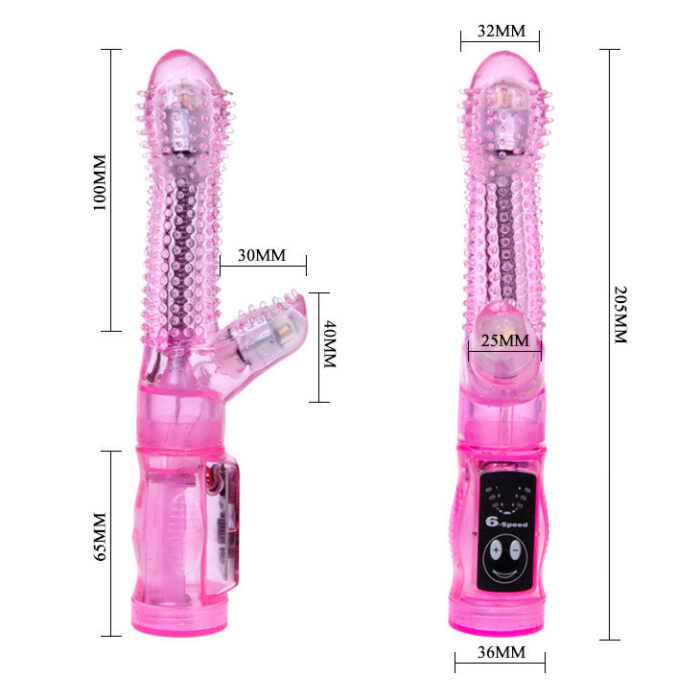 BAILE - VIBRADOR INTIMATE LOVER TEASE LILA - CandyHot - Foto 4