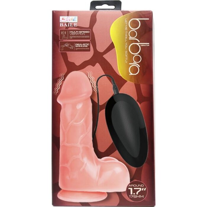 BAILE - VIBRADOR REALÍSTICO BÁRBARA NATURAL - CandyHot - Foto 5